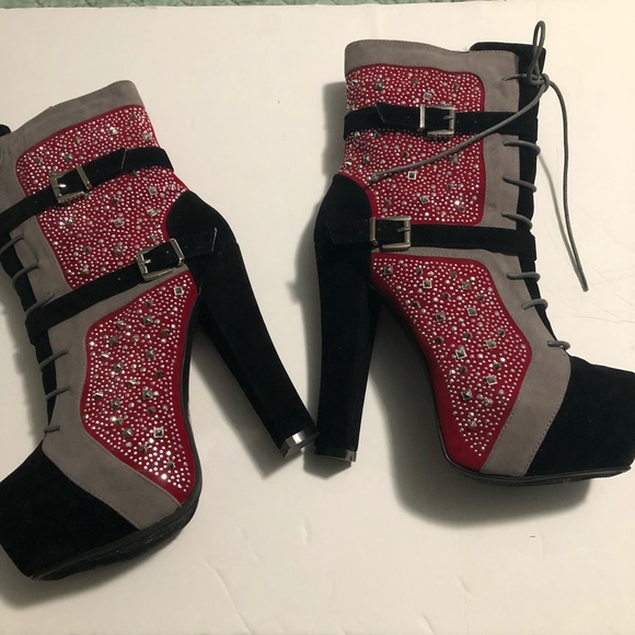 Alba Shoes - Alba spiked platform boot